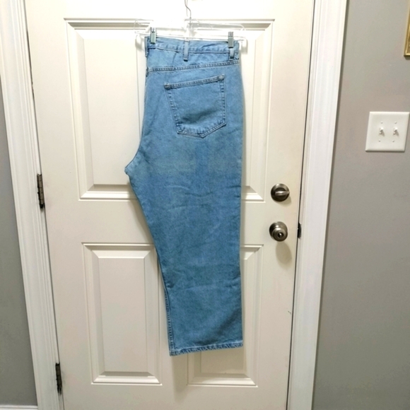 Saddlebred Men's Relaxed Fit Blue Jeans - Picture 4 of 6